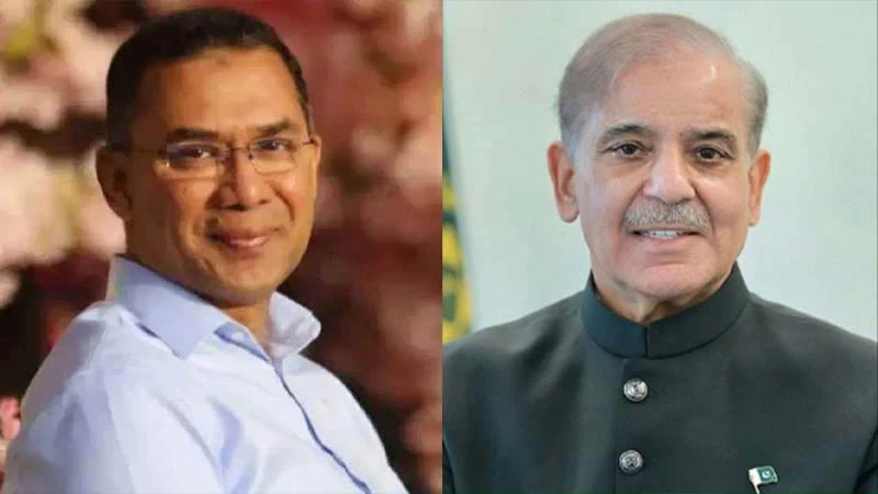 তারেক রহমানকে ‘ভাই’ সম্বোধন করে অভিনন্দন শেহবাজ শরিফের
