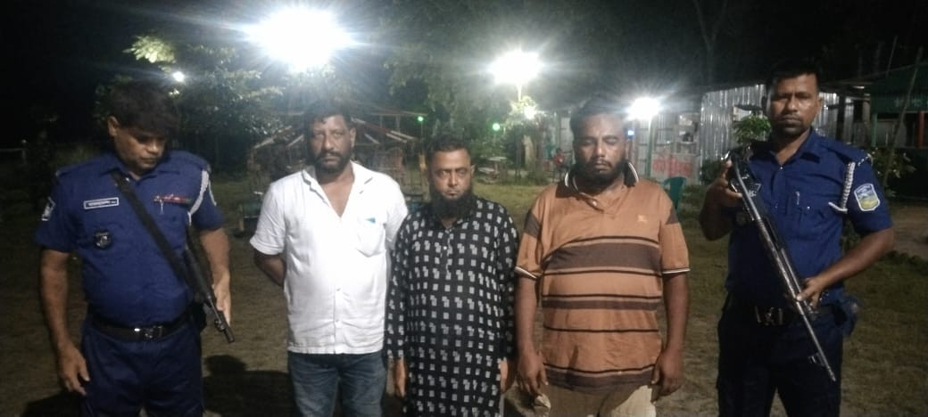 গফরগাঁওয়ে ছয় লাখ টাকা আত্মসাতের ঘটনায় সাংবাদিক পরিচয়ধারী ৩ জন আটক