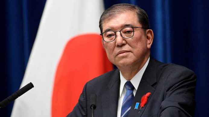 জাপানের প্রধানমন্ত্রী শিগেরু ইশিবার পদত্যাগ
