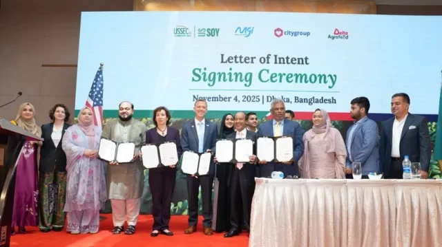 যুক্তরাষ্ট্র থেকে ১০০ কোটি ডলারের সয়াবিন আমদানির চুক্তি করল বাংলাদেশ