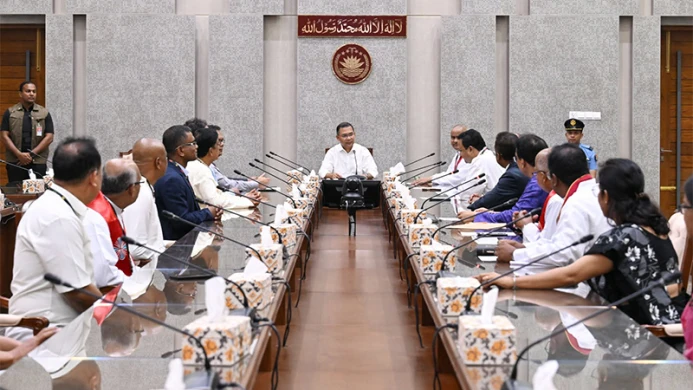 ইস্টার সানডে উপলক্ষে প্রধানমন্ত্রীর সঙ্গে প্রোটেস্ট্যান্ট চার্চ নেতাদের সাক্ষাৎ