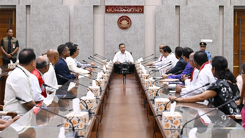 ইস্টার সানডে উপলক্ষে প্রধানমন্ত্রীর সঙ্গে প্রোটেস্ট্যান্ট চার্চ নেতাদের সাক্ষাৎ