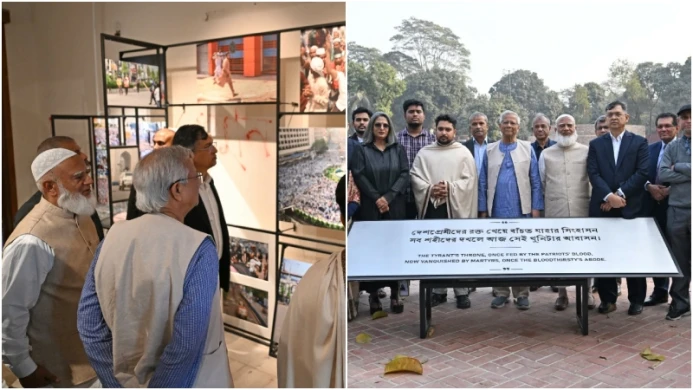 বিভিন্ন রাজনৈতিক নেতাসহ জুলাই স্মৃতি জাদুঘর পরিদর্শনে প্রধান উপদেষ্টা