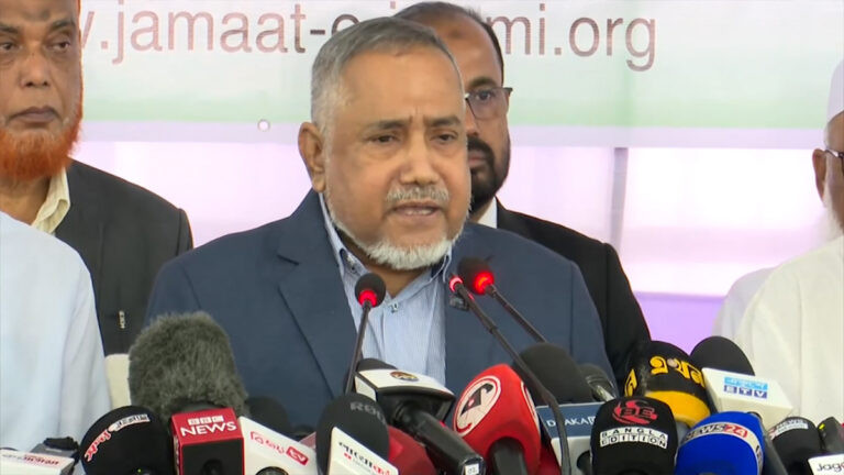 পাঁচ দফা দাবিতে ঢাকাসহ বিভাগীয় শহরে বিক্ষোভ কর্মসূচি জামায়াতের