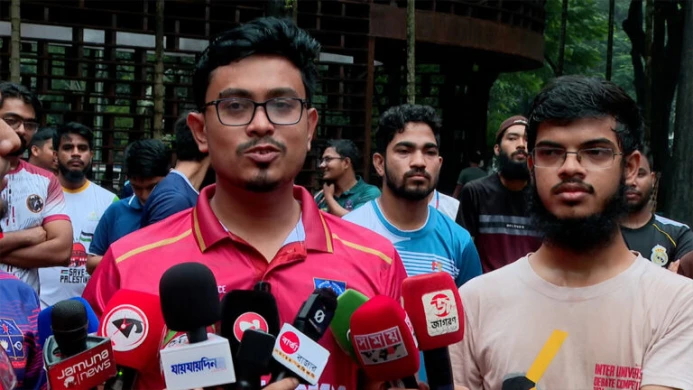 শারীরিক ও মানসিক সুস্থতার জন্য নিয়মিত ব্যায়াম জরুরি: ডাকসু ভিপি