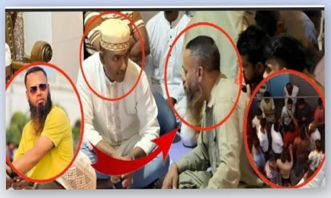 রূপগঞ্জে শরিয়ত উল্লাহর নেতৃত্বে গ্রীন টিভির ক্যামেরাম্যানকে মারধর