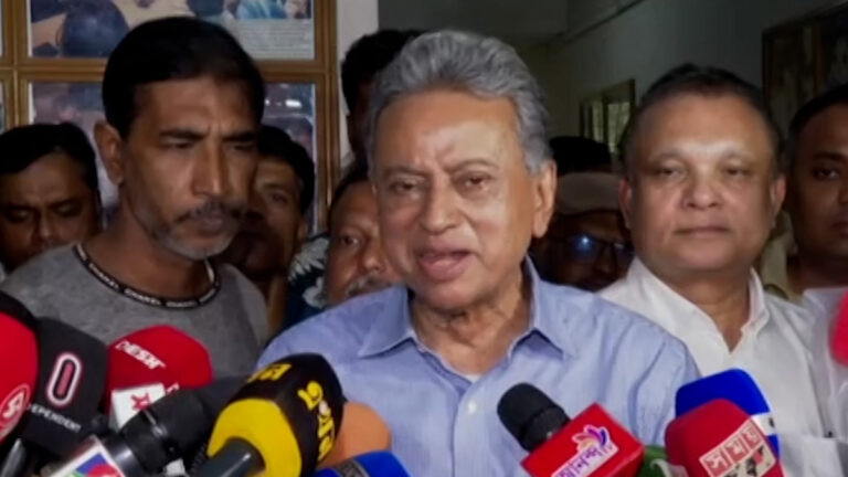 জনগণের ম্যান্ডেট ছাড়া কর্মসূচি গণতন্ত্রের পথে বাধা: আমীর খসরু