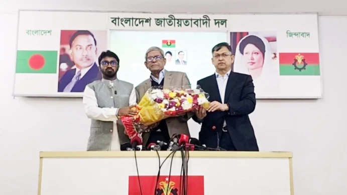 বিএনপিতে যোগ দিলেন রাশেদ খান, ধানের শীষের প্রার্থী হয়ে লড়বেন