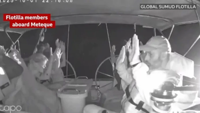 সুমুদ ফ্লোটিলা আটক অভিযাত্রীদের আমরণ অনশন