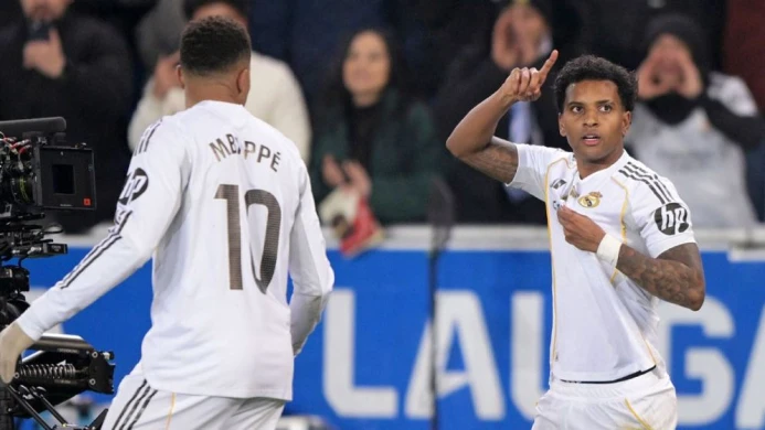 লা লিগায় এমবাপ্পে ও রদ্রিগোর নৈপুণ্যে জয়ের স্বস্তি রিয়াল মাদ্রিদের