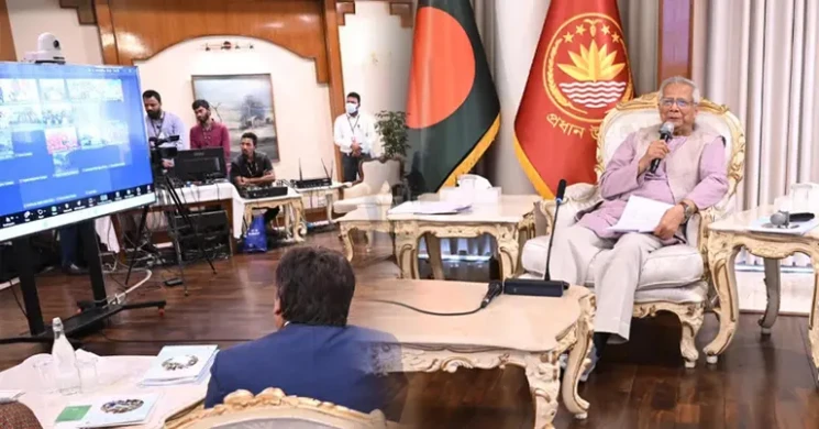 তিন পার্বত্য জেলায় ১২ বিদ্যালয়ে ই-লার্নিং উদ্বোধন করলেন প্রধান উপদেষ্টা