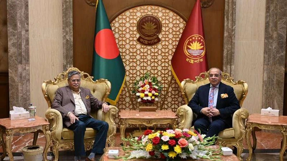 রাষ্ট্রপতির সঙ্গে প্রধান বিচারপতির সৌজন্য সাক্ষাৎ