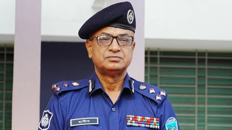 র‌্যাবের নতুন মহাপরিচালক হলেন আহসান হাবীব পলাশ