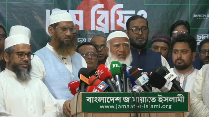 হামলা-অগ্নিসংযোগ বন্ধ না হলে কঠোর সিদ্ধান্তের ইঙ্গিত: জামায়াত আমির