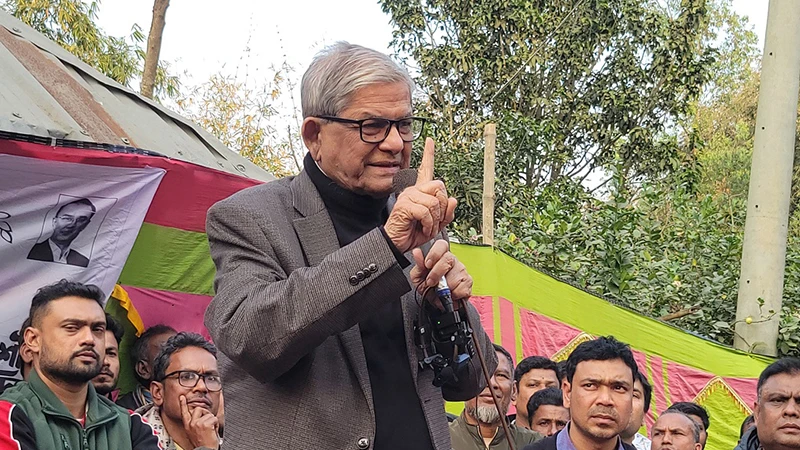 হাসিনা চলে গেলেও আমরা সমর্থকদের পাশে আছি: মির্জা ফখরুল