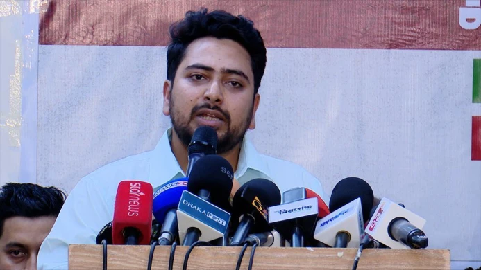 মুক্তিযুদ্ধের নামে মুজিববাদ চাপানো হলে রুখে দাঁড়াবো: নাহিদ ইসলাম