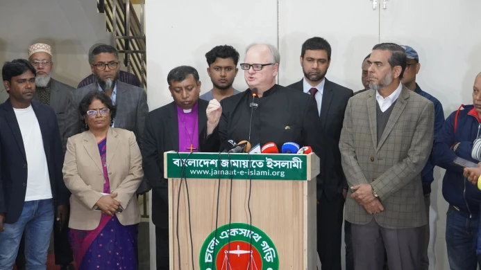 খ্রিষ্টান প্রতিনিধিদের সঙ্গে বৈঠকে ধর্মীয় স্বাধীনতার প্রতিশ্রুতি জামায়াতের