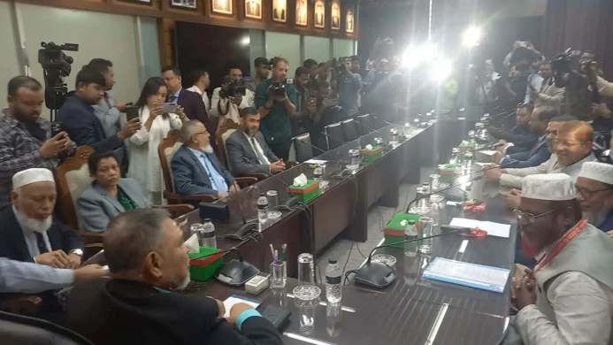 তফসিল ঘোষণার প্রস্তুতিতে ইসির সঙ্গে বৈঠকে জামায়াত