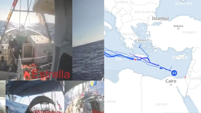 ইসরায়েলের হুমকি উপেক্ষা, গাজার পথে উচ্চ ঝুঁকিপূর্ণ অঞ্চলে সুমুদ ফ্লোটিলা