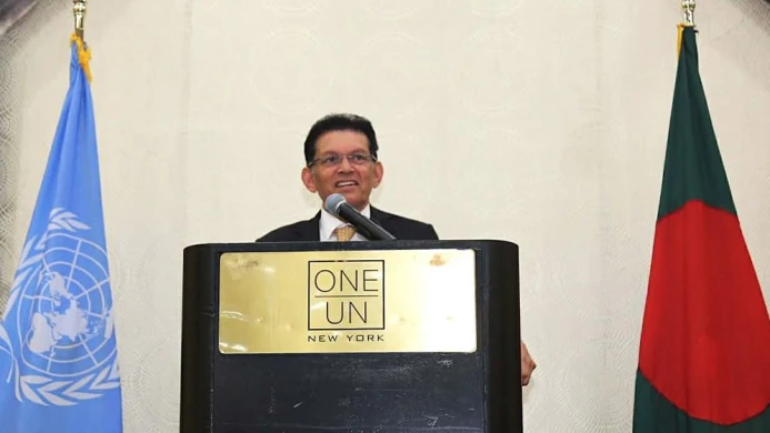 জাতিসংঘে বাংলাদেশ মিশনে স্বাধীনতা দিবস উদযাপন