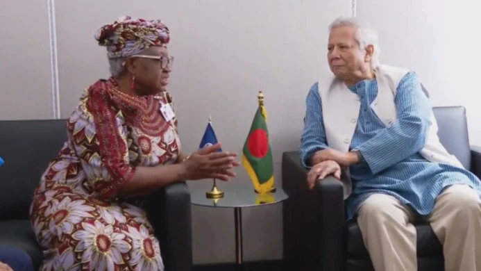 এলডিসি উত্তরণে ডব্লিউটিওর পূর্ণ সহায়তা চাইলেন প্রধান উপদেষ্টা