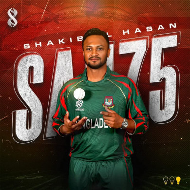 গ্লোবাল সুপার লিগে দল পেলেন সাকিব, খেলবেন দুবাই ক্যাপিটালসের হয়ে