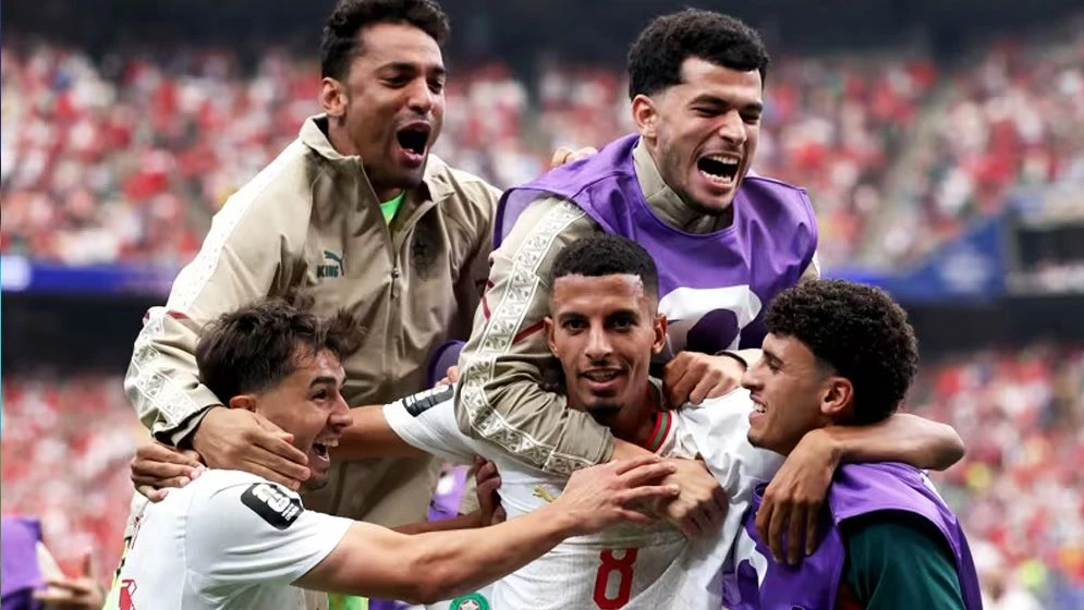 কানাডাকে ৩-০ গোলে হারিয়ে কোয়ার্টার ফাইনালে মরক্কো