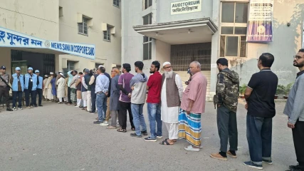 Voting Begins in the 13th National Parliamentary Election