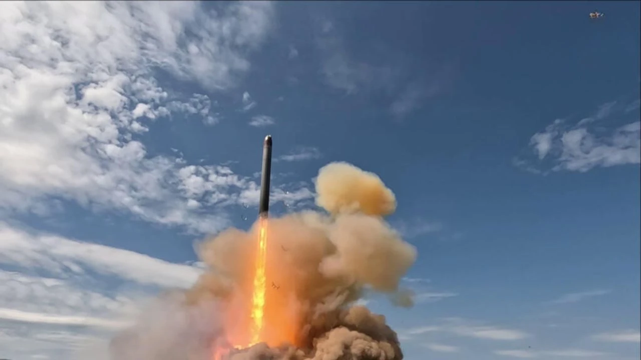 Russia Tests Powerful ‘Sarmat’ Missile