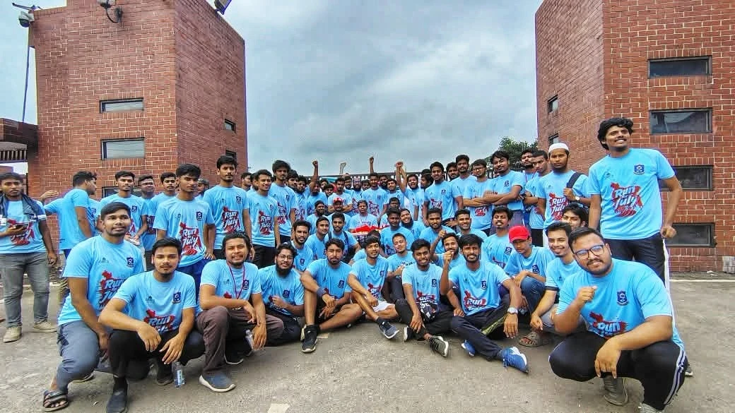 গবিতে জিবিআইসিএসের উদ্যোগে রান ফর জুলাই ম্যারাথন অনুষ্ঠিত