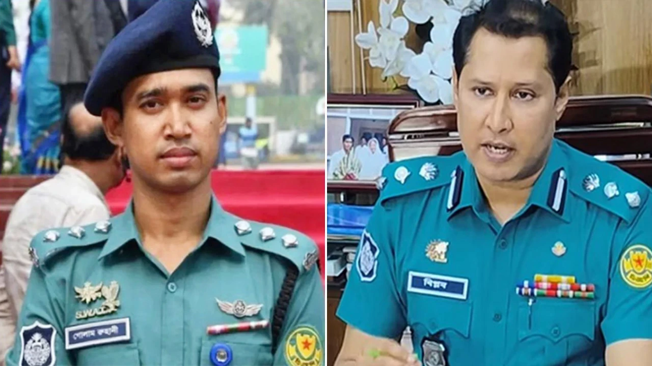 বিপ্লব কুমার-গোলাম রাব্বানীর ভাইসহ ৬ পুলিশ কর্মকর্তা বরখাস্ত