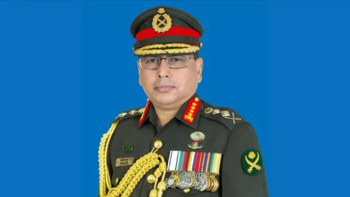 যুক্তরাষ্ট্র সফর শেষে দেশে ফিরলেন সেনাপ্রধান ওয়াকার-উজ-জামান