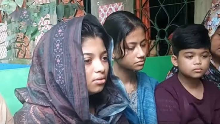 আমরা এতিম হয়ে গেছি,আমার বাবার খুনিদের বিচার চাই : নিহত সোহাগের মেয়ে