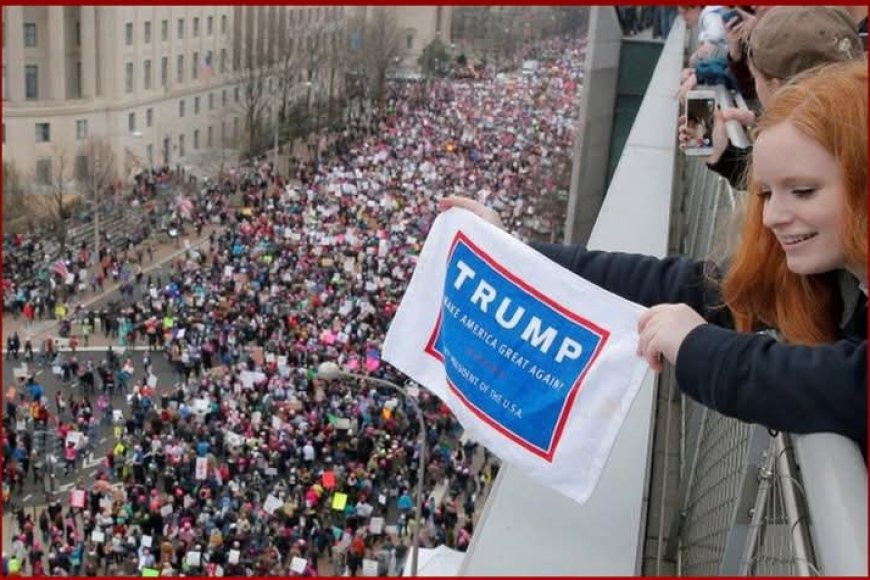 Protests against Donald Trump across the United States
