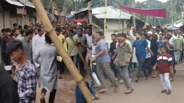 ছাত্রলীগের বিশাল মিছিল, উপস্থিতি দেখে সরে গেলো পুলিশ