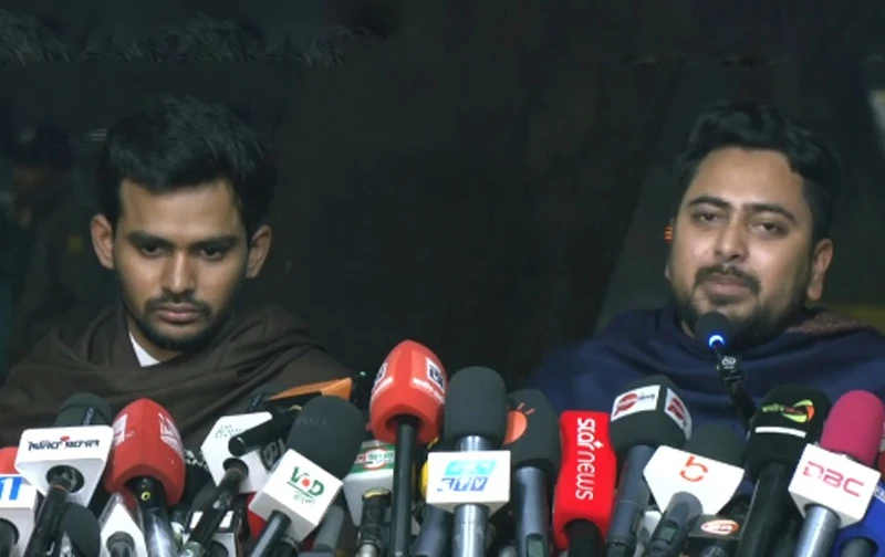 বিএনপির চাপেই সিদ্ধান্ত নিচ্ছে ইসি: নাহিদ ইসলাম