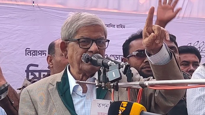 জামায়াতকে ভোট দিলে ঈমান থাকবে না: মির্জা ফখরুল