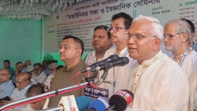 দেশের উন্নয়নের সঙ্গে জিয়া পরিবারের নাম জড়িত: জাহিদ হোসেন