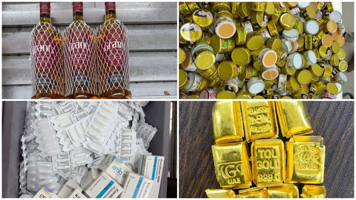 শাহজালালে চার ফ্লাইটে অভিযান, জব্দ ৪২ লাখ টাকার স্বর্ণ-ওষুধ-সিগারেট