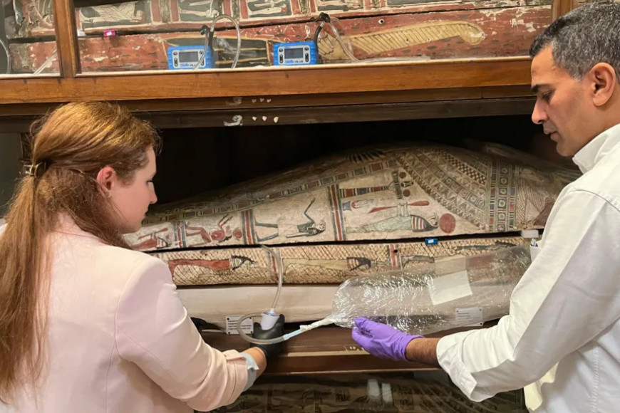 Ancient Egyptian mummies still smell nice, study finds