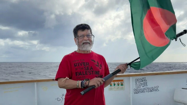 গাজার পথে ফ্লোটিলা আটক, শহিদুল আলমকে অপহরণ করেছে ইসরায়েলি বাহিনী