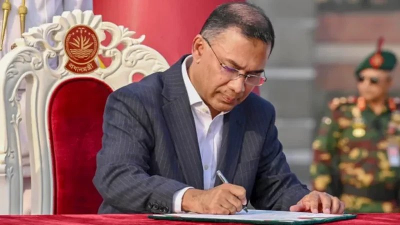 আজ সচিবালয়ে প্রথম অফিস নতুন প্রধানমন্ত্রী তারেক রহমান