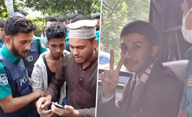ধানমন্ডি ৩২ থেকে কিশোর ও যুবককে সন্দেহভাজন হিসেবে আটক