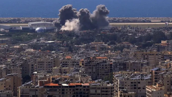 Israeli Airstrike Targets Hezbollah Site in Beirut