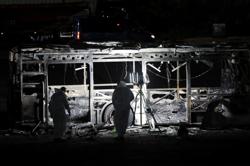 Three buses explode in Israel in suspected terror attack, police say