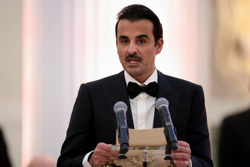 Qatar's Emir to visit Damascus on Thursday, Al Jazeera says