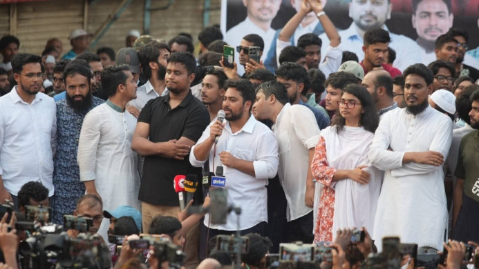 শেখ মুজিবের রাজনৈতিক গড়ে ওঠায় ভাসানীর অবদান ছিল মৌলিক: নাহিদ ইসলাম