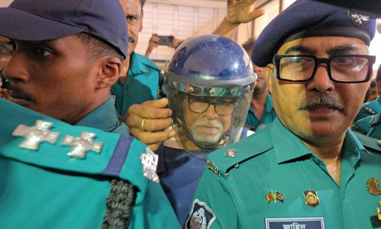 শেরেবাংলা থানায় বিএনপির মামলায় সাবেক সিইসি নুরুল হুদা ৪ দিনের রিমান্ডে
