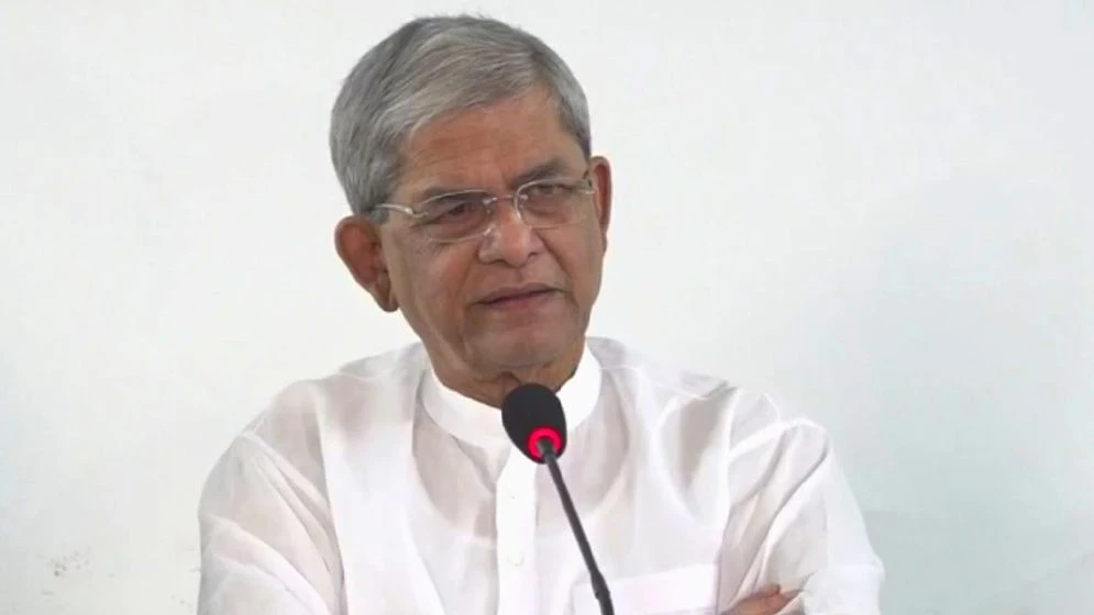 অন্তর্বর্তী সরকারকে চাপে ফেলতে স্বেচ্ছাসেবক নেতা হত্যা: মির্জা ফখরুল